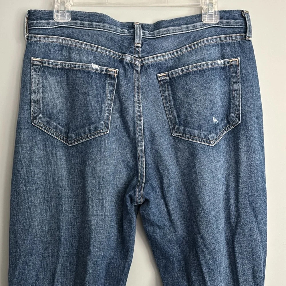 L’AGENCE Rockie High Rise Cigarette Jeans Distressed Women's Size 30 - Picture 6 of 8